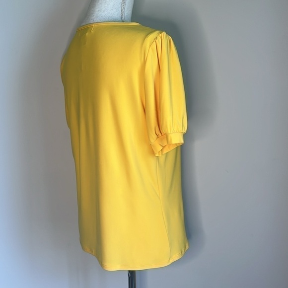 DIANA BELLE YELLOW PETITE TOP ✨✨✨ - Picture 4 of 8